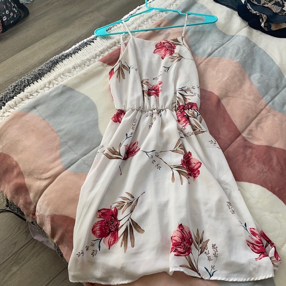 White summer dress